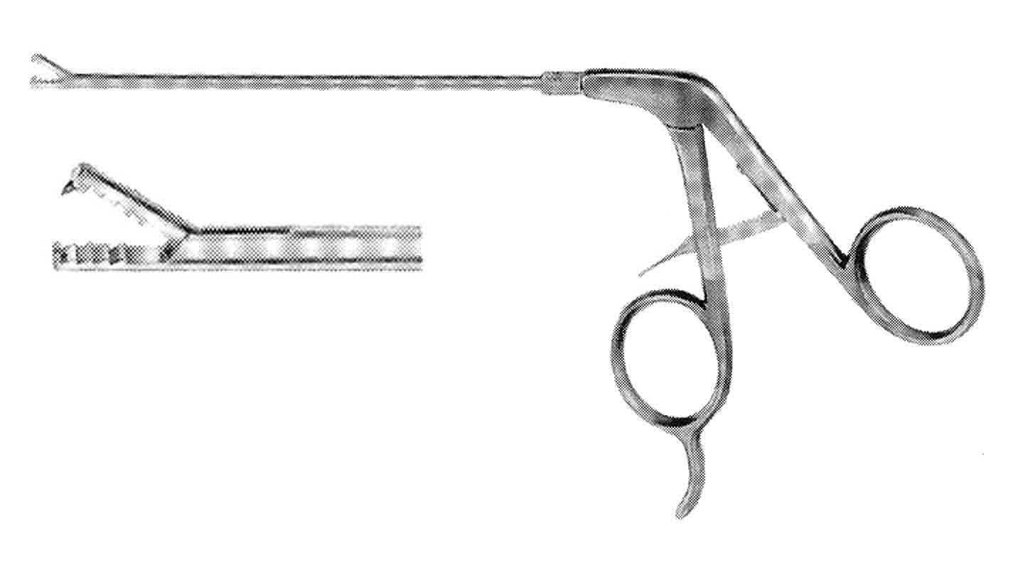 GRASPİNG FORSEPS 1X2 DİŞ WİTHOUT RATCHET ÇAP : 3.5MM